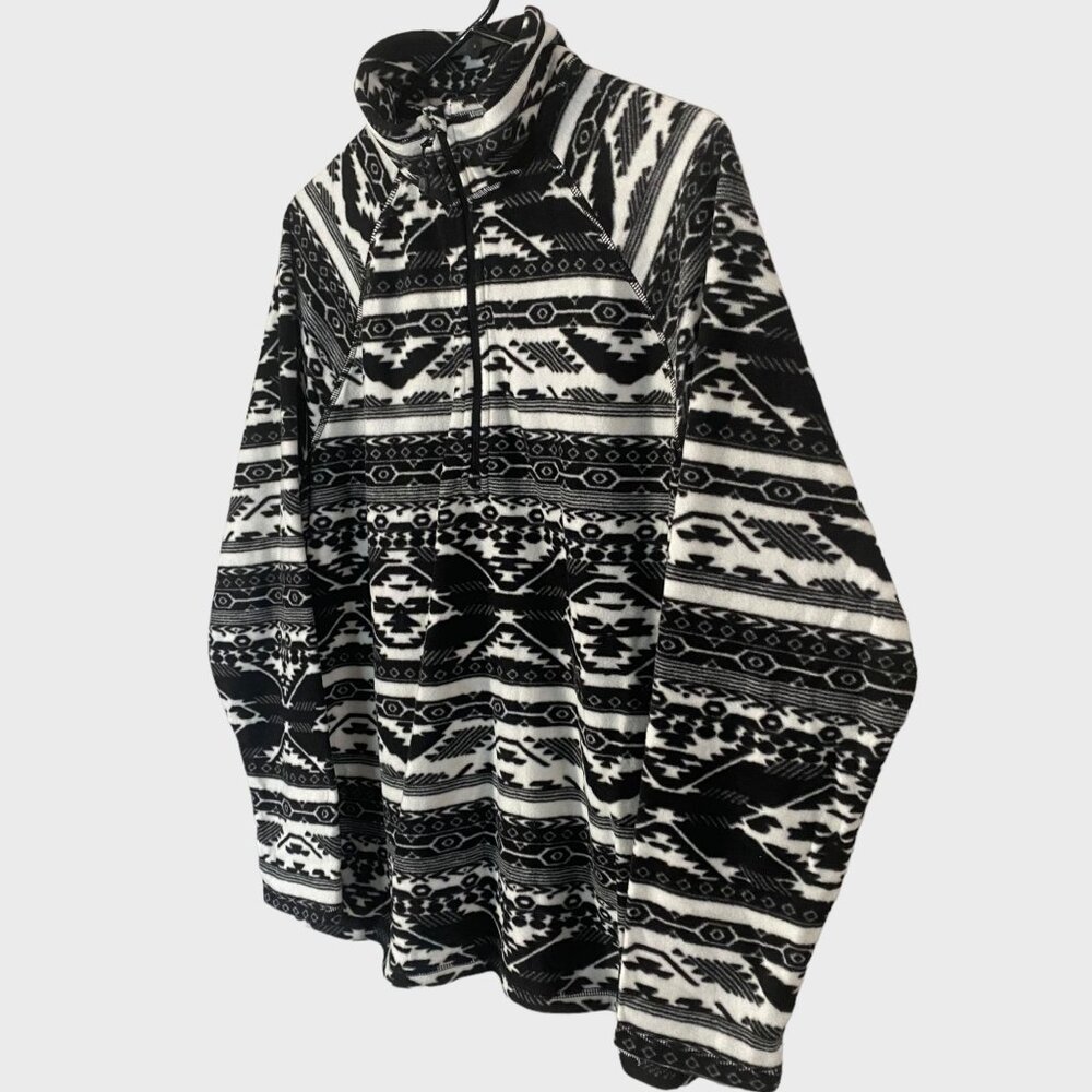 Eddie Bauer Ultra Soft Fleece 1/4 Zip Sweater Women's XL Long-Sleeve Pullover - Picture 2 of 12